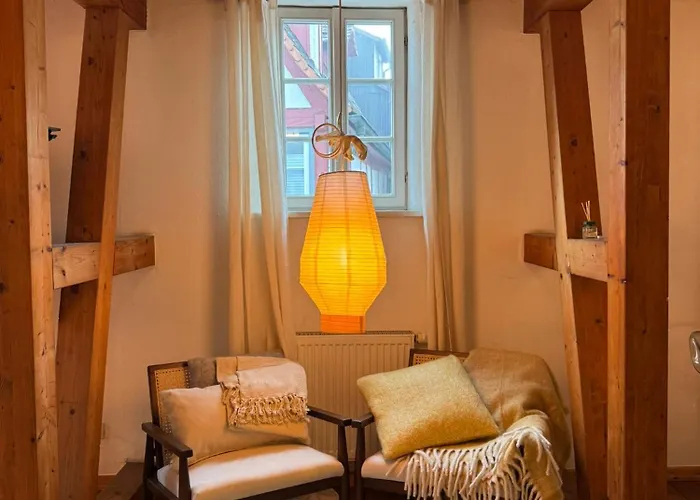 Apartment Herzstück 1526 - Ihre Im Fachwerkhaus Direkt In Der Altstadt Heppenheim (Bergstraße)